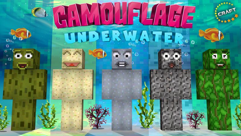 Underwater Camouflage on the Minecraft Marketplace by The Craft Stars