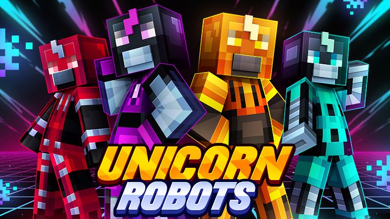 Unicorn Robots on the Minecraft Marketplace by The Craft Stars