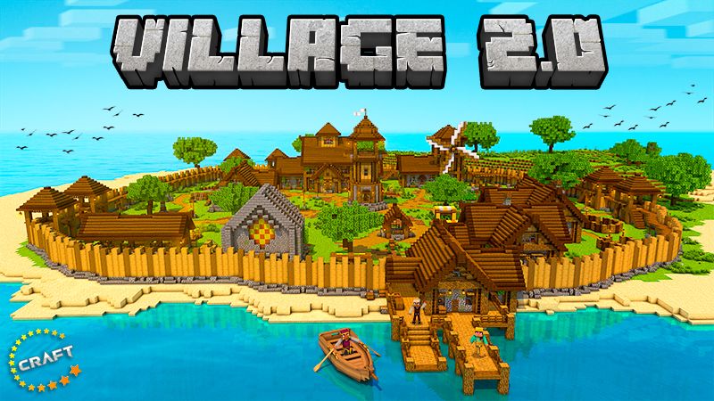 Village 2.0 on the Minecraft Marketplace by The Craft Stars