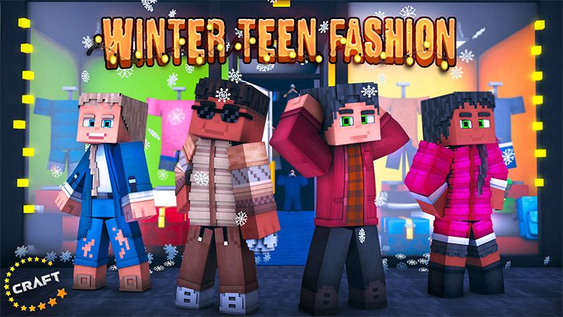 Winter Teen Fashion on the Minecraft Marketplace by The Craft Stars