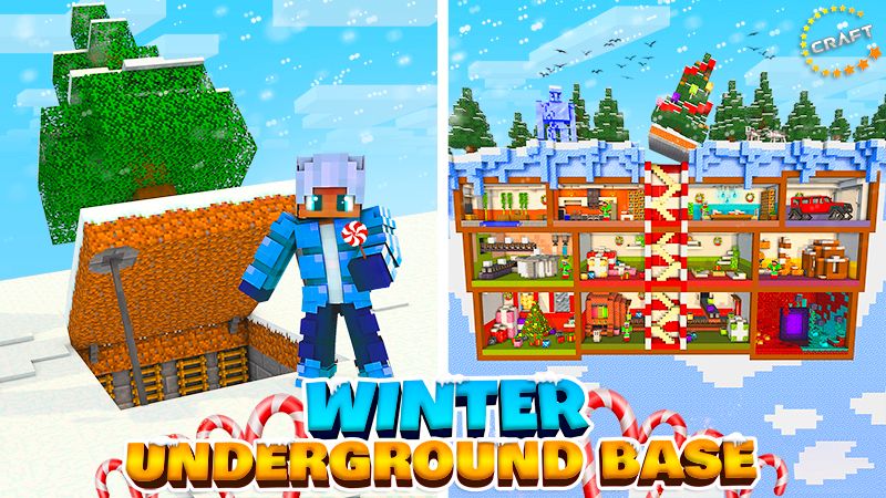 Winter Underground Base on the Minecraft Marketplace by The Craft Stars