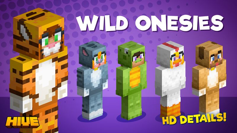 Wild Onesies on the Minecraft Marketplace by The Hive