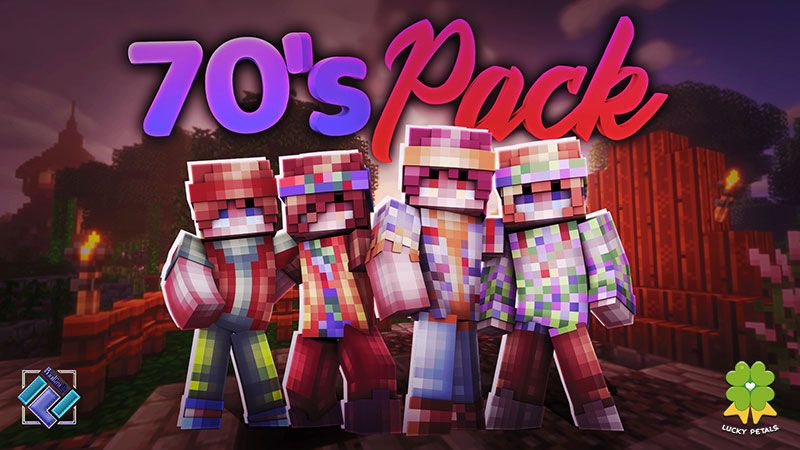 70's Pack on the Minecraft Marketplace by The Lucky Petals