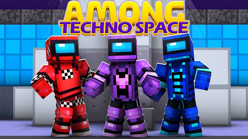 Among Techno Space on the Minecraft Marketplace by The Lucky Petals