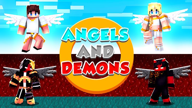 Angels and Demons on the Minecraft Marketplace by The Lucky Petals