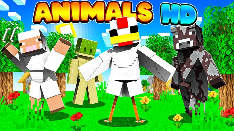 Animals HD on the Minecraft Marketplace by The Lucky Petals