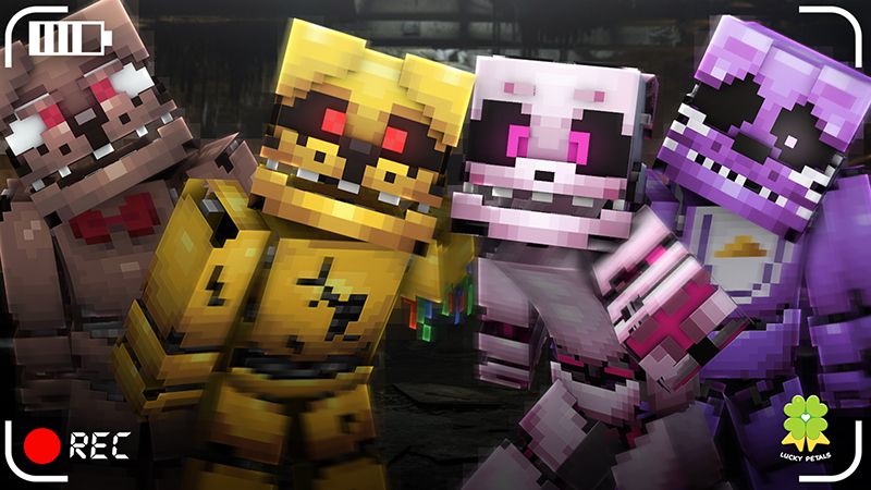 Animatronic Skins on the Minecraft Marketplace by The Lucky Petals