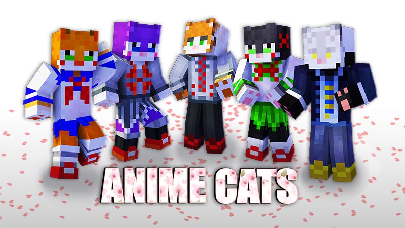 Anime Cats on the Minecraft Marketplace by The Lucky Petals