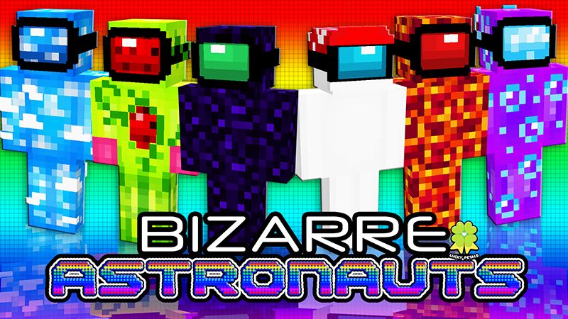 Bizarre Astronauts on the Minecraft Marketplace by The Lucky Petals