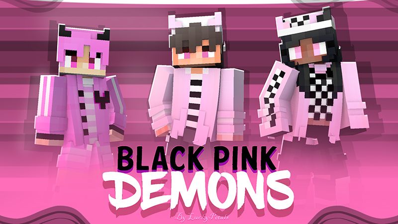 Black Pink Demons on the Minecraft Marketplace by The Lucky Petals