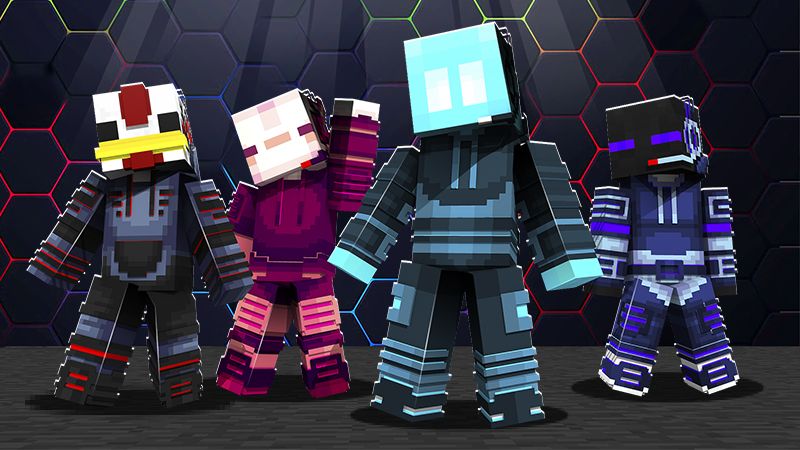 Blocky Gamer Mobs