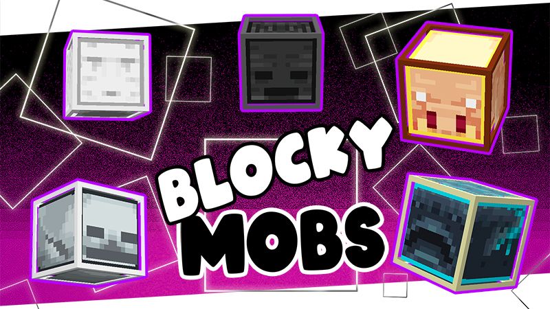 Blocky Mobs HD on the Minecraft Marketplace by The Lucky Petals