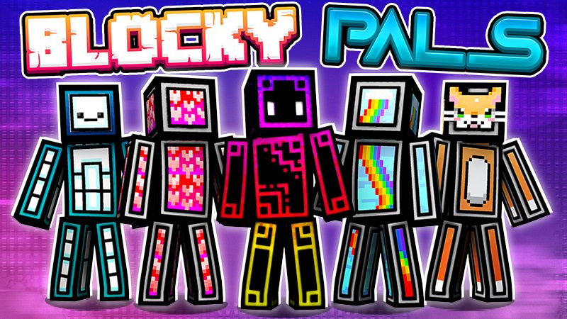 Blocky Pals on the Minecraft Marketplace by The Lucky Petals