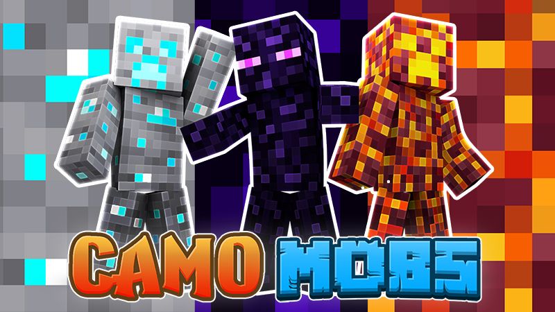 Camo Mobs on the Minecraft Marketplace by The Lucky Petals