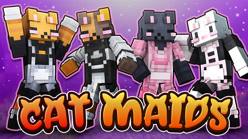 Cat Maids on the Minecraft Marketplace by The Lucky Petals