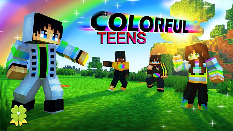 Colorful Teens on the Minecraft Marketplace by The Lucky Petals