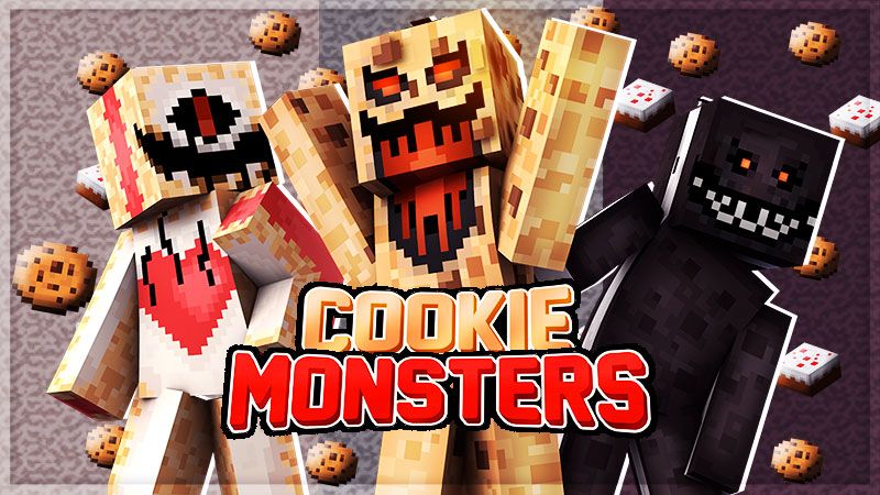 Cookie Monsters on the Minecraft Marketplace by The Lucky Petals