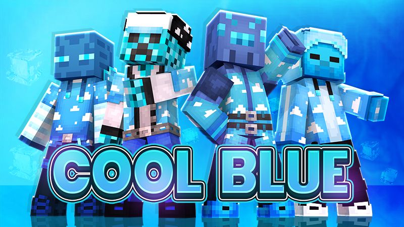 COOL BLUE on the Minecraft Marketplace by The Lucky Petals