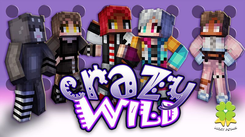 Crazy Wild on the Minecraft Marketplace by The Lucky Petals