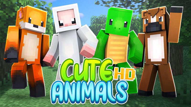 Cute Animals HD on the Minecraft Marketplace by The Lucky Petals