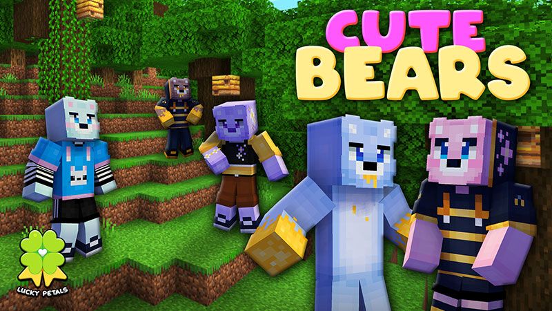 Cute Bears on the Minecraft Marketplace by The Lucky Petals