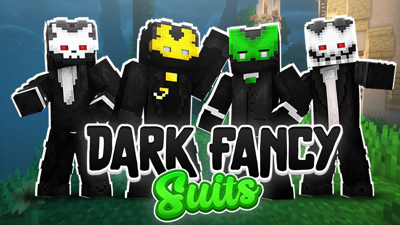 Dark Fancy Suits on the Minecraft Marketplace by The Lucky Petals