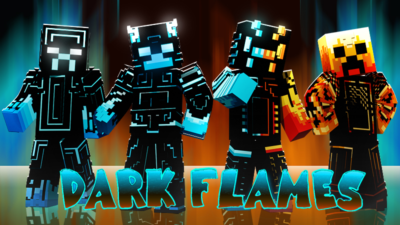 DARK FLAMES on the Minecraft Marketplace by The Lucky Petals