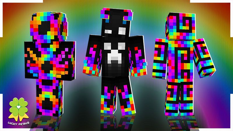 Dark Rainbow on the Minecraft Marketplace by The Lucky Petals