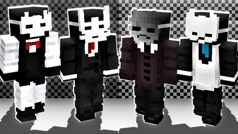 Dark Shadow Suits on the Minecraft Marketplace by The Lucky Petals