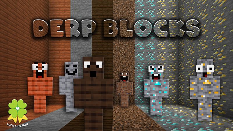 Derp Blocks on the Minecraft Marketplace by The Lucky Petals