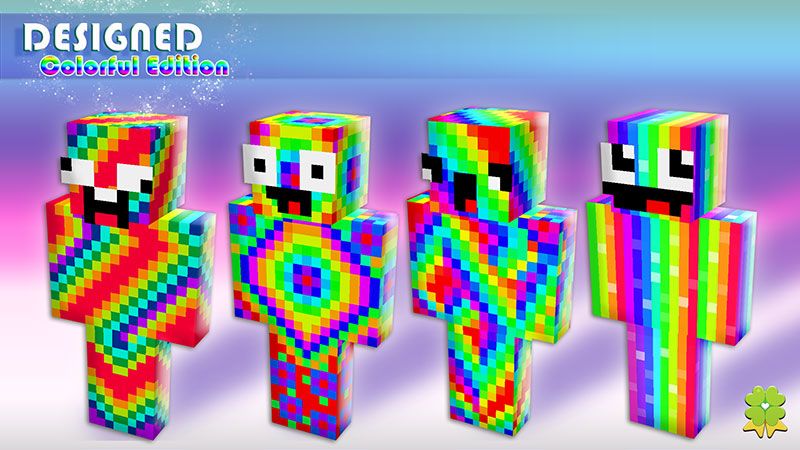 Designed Colorful Edition on the Minecraft Marketplace by The Lucky Petals