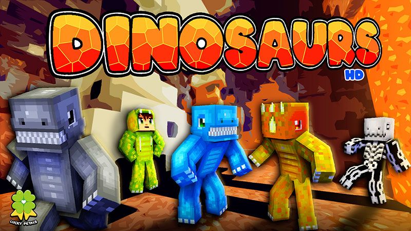 Dinosaurs HD on the Minecraft Marketplace by The Lucky Petals