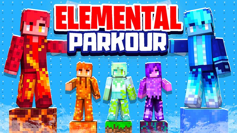 Elemental Parkour on the Minecraft Marketplace by The Lucky Petals