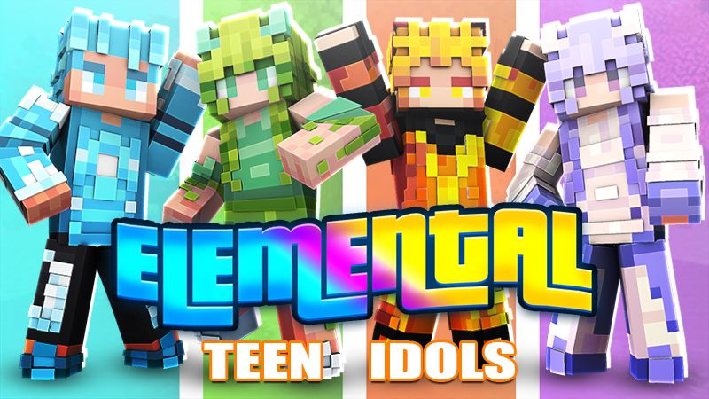 Elemental Teen Idols on the Minecraft Marketplace by The Lucky Petals