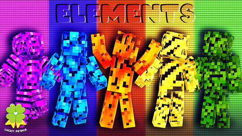 Elements on the Minecraft Marketplace by The Lucky Petals