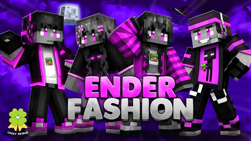 Ender Fashion on the Minecraft Marketplace by The Lucky Petals