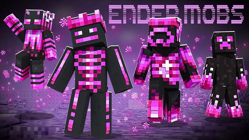 Ender Mobs on the Minecraft Marketplace by The Lucky Petals