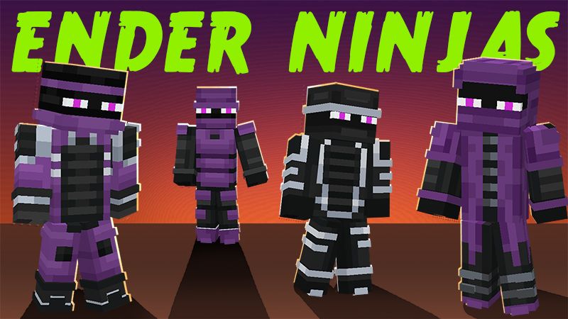 Ender Ninjas on the Minecraft Marketplace by The Lucky Petals