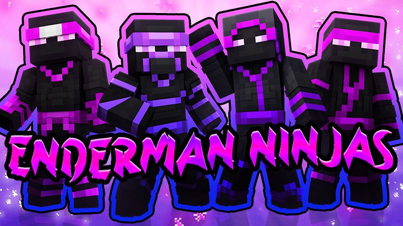 Enderman Ninjas on the Minecraft Marketplace by The Lucky Petals