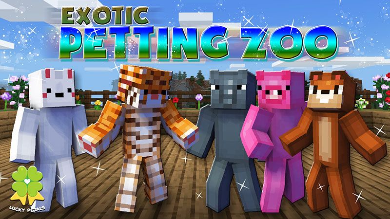 Exotic Petting Zoo on the Minecraft Marketplace by The Lucky Petals