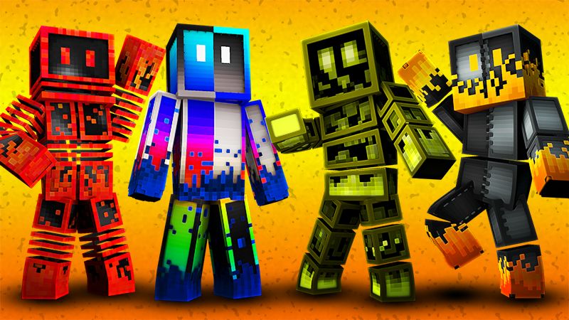 Fire Fade on the Minecraft Marketplace by The Lucky Petals