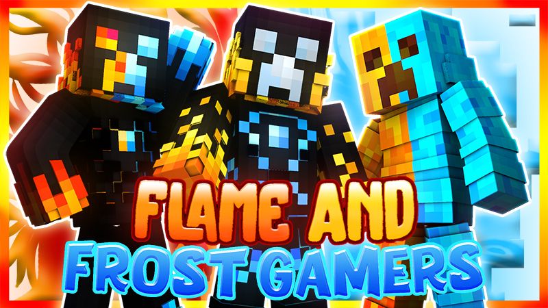 Flame and Frost Gamers on the Minecraft Marketplace by The Lucky Petals