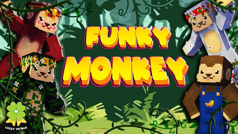 Funky Monkey on the Minecraft Marketplace by The Lucky Petals