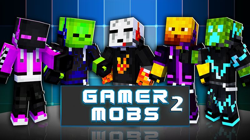 Gamer Mobs 2 on the Minecraft Marketplace by The Lucky Petals