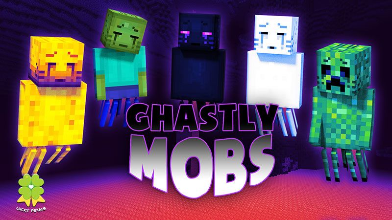 Ghastly Mobs on the Minecraft Marketplace by The Lucky Petals