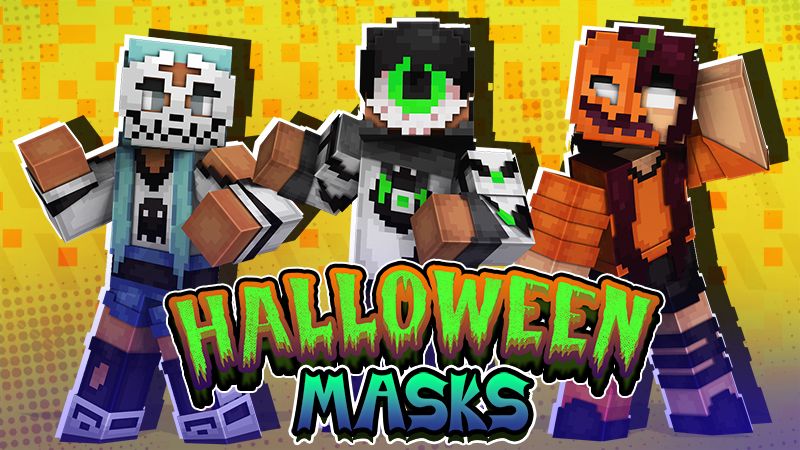 Halloween Masks on the Minecraft Marketplace by The Lucky Petals