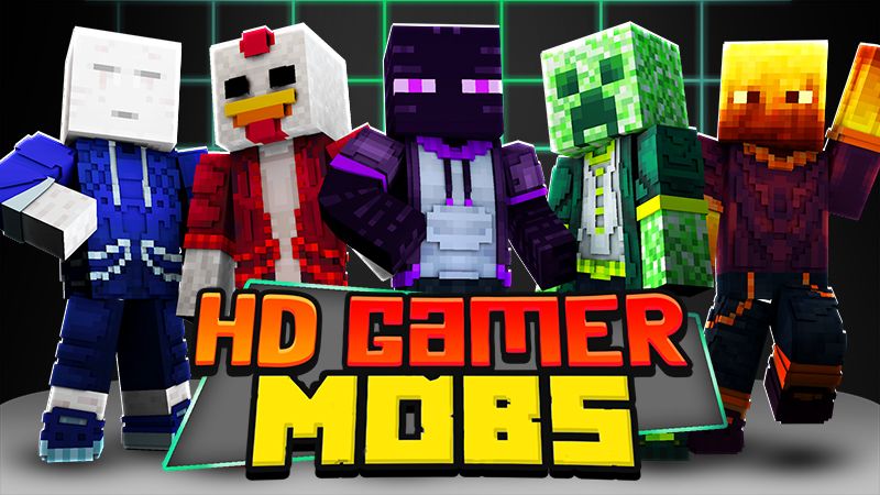 HD GAMER MOBS on the Minecraft Marketplace by The Lucky Petals