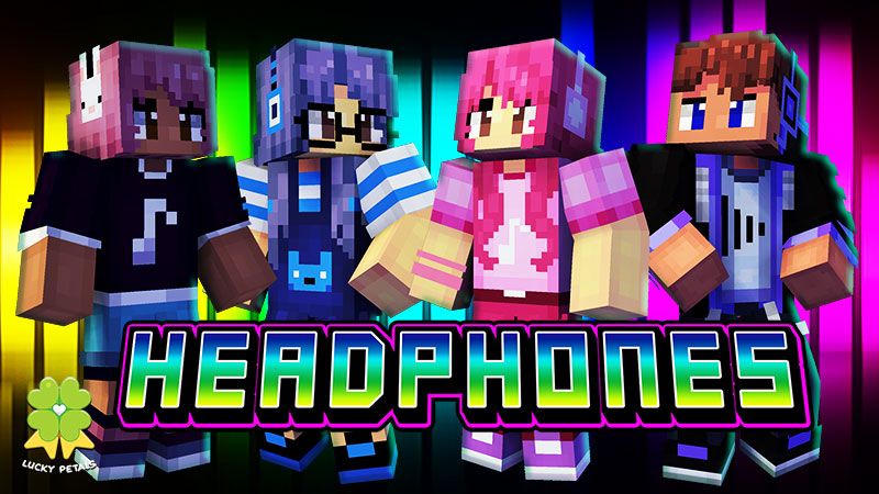 Headphones on the Minecraft Marketplace by The Lucky Petals