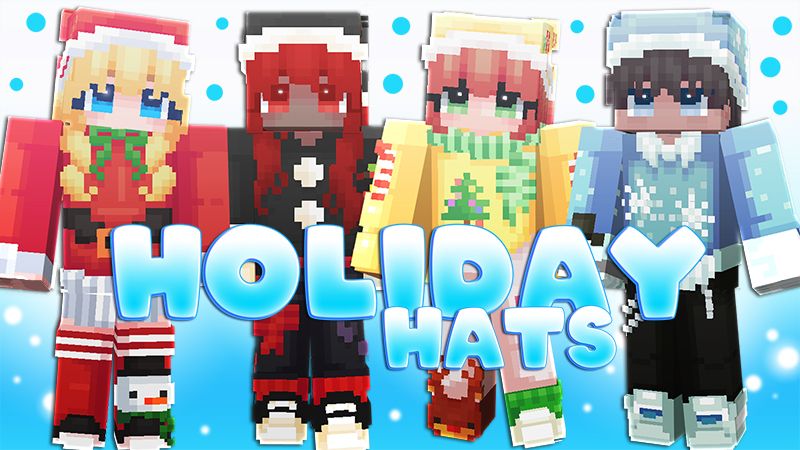 Holiday Hats on the Minecraft Marketplace by The Lucky Petals