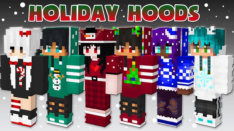 Holiday Hoods on the Minecraft Marketplace by The Lucky Petals